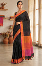 Linen by Linen Yarn Dye Plain Saree